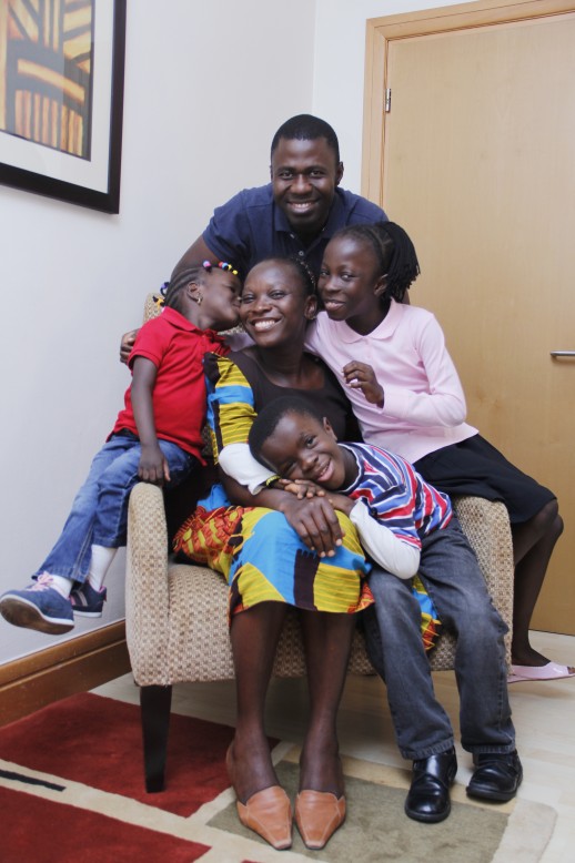 After settling into their double family suite, their smiles are already much wider! But their day is just beginning...