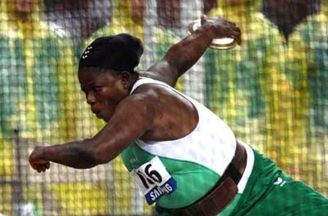 Eucharia Iyiazi brought Team Nigeria’s medal tally with a Bronze medal in the women’s F56/57 shot put.
