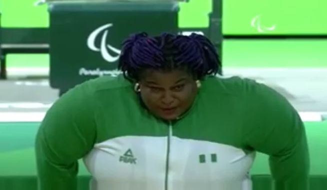 Nigerian power-lifter, Josephine Orji shattered the world record of the women’s +86kg power-lifting event with a lift of 154kg to win the gold medal.