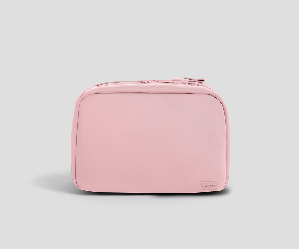 Away Hanging Toiletry Bag in Blush Pink